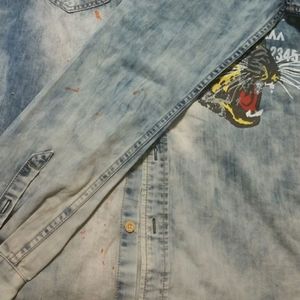AKOO JEAN JACKET MEDIUM NEW